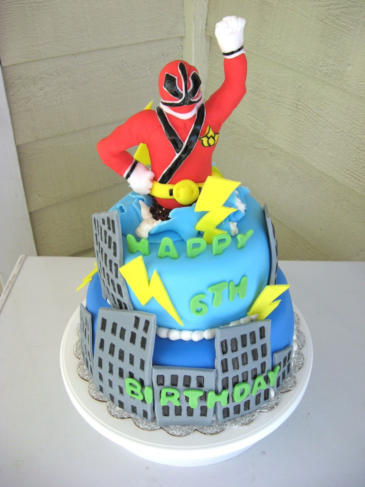 Power Ranger Birthday Cakes
 Cakeopolis 112 Power Rangers Samurai Birthday Cake