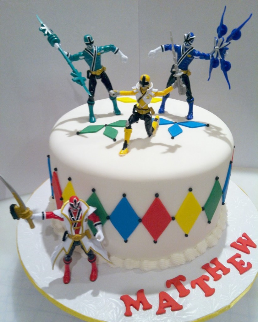 Power Ranger Birthday Cakes
 Power Ranger Cakes – Decoration Ideas