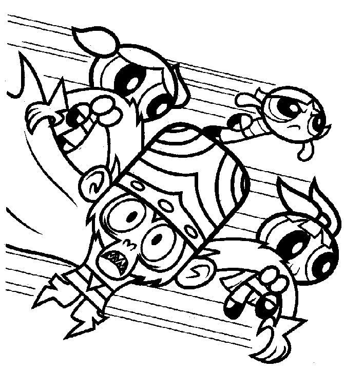 Powerpuff Girls Coloring Sheet
 Power Puff Girls Coloring Pages