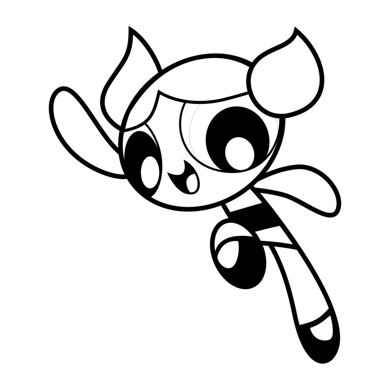 Powerpuff Girls Coloring Sheet
 Free Printable Powerpuff Girls Coloring Pages For Kids