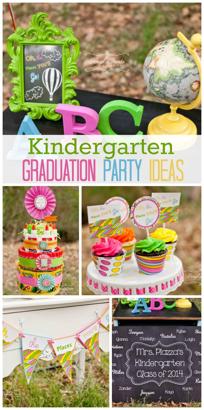 Pre Kindergarten Graduation Party Ideas
 A colorful and fun kindergarten graduation party with a Dr