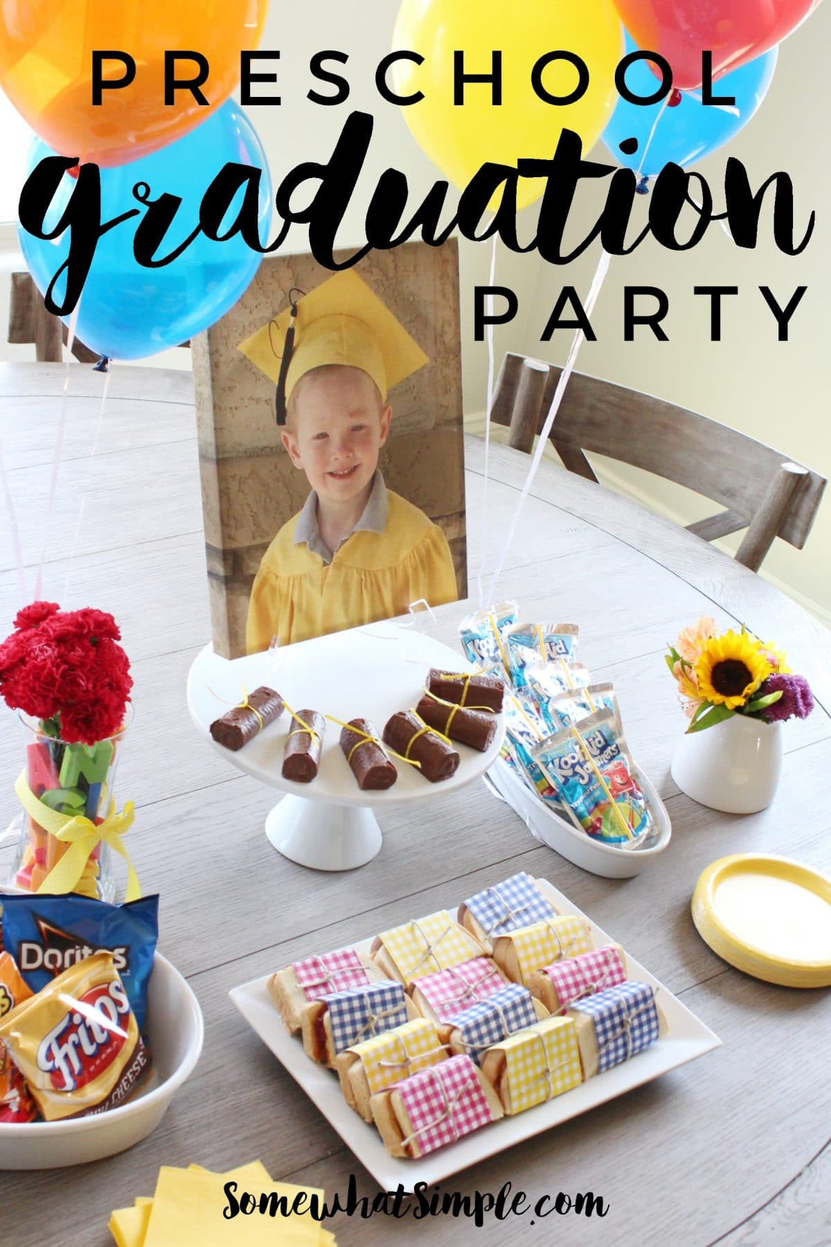 Pre Kindergarten Graduation Party Ideas
 Preschool Graduation Party Somewhat Simple
