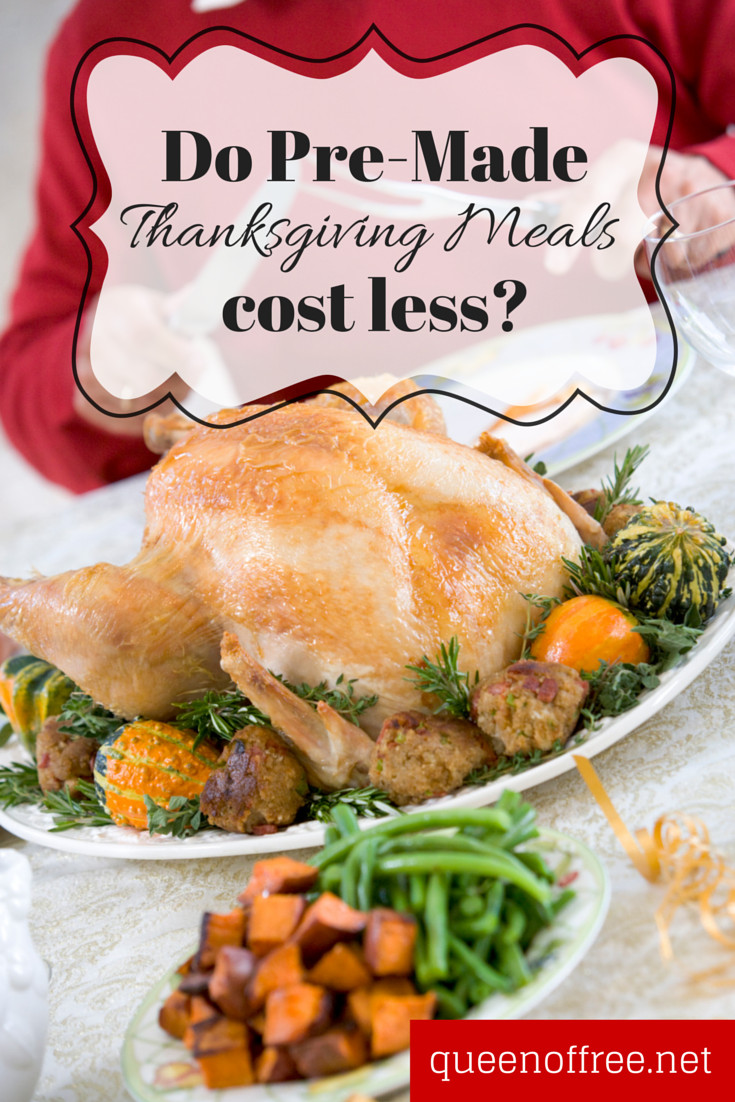Pre Made Turkey Dinners
 Could Thanksgiving Meals to Go Be Cheaper