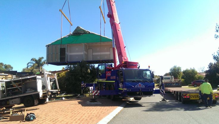 Prefab Master Bedroom Addition
 Pod Lift Prefab second storey addition Perth