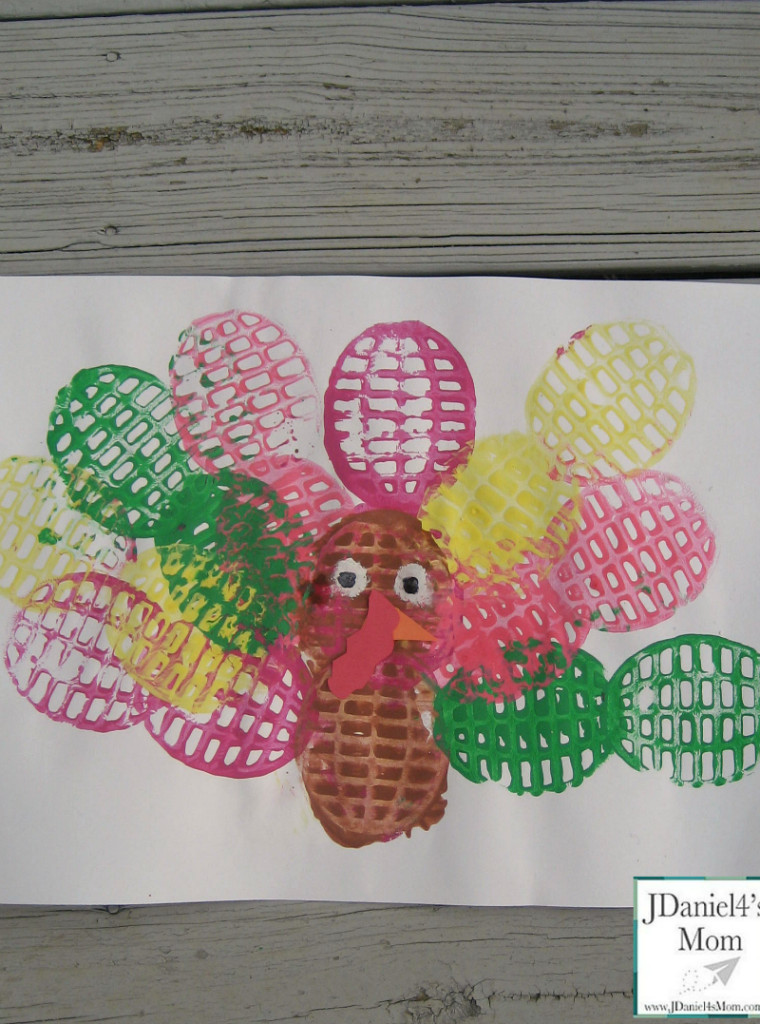 Preschool Art And Crafts
 Arts and Crafts for Kids Potato Masher Painted Turkey