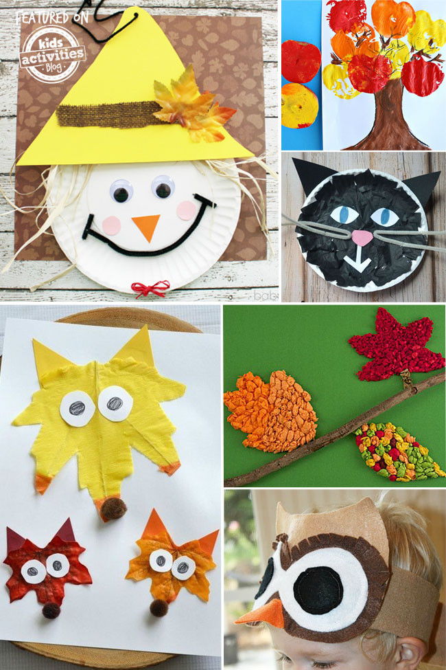 Preschool Arts And Crafts
 24 Fantastic Fall Crafts Your Preschooler Will Love