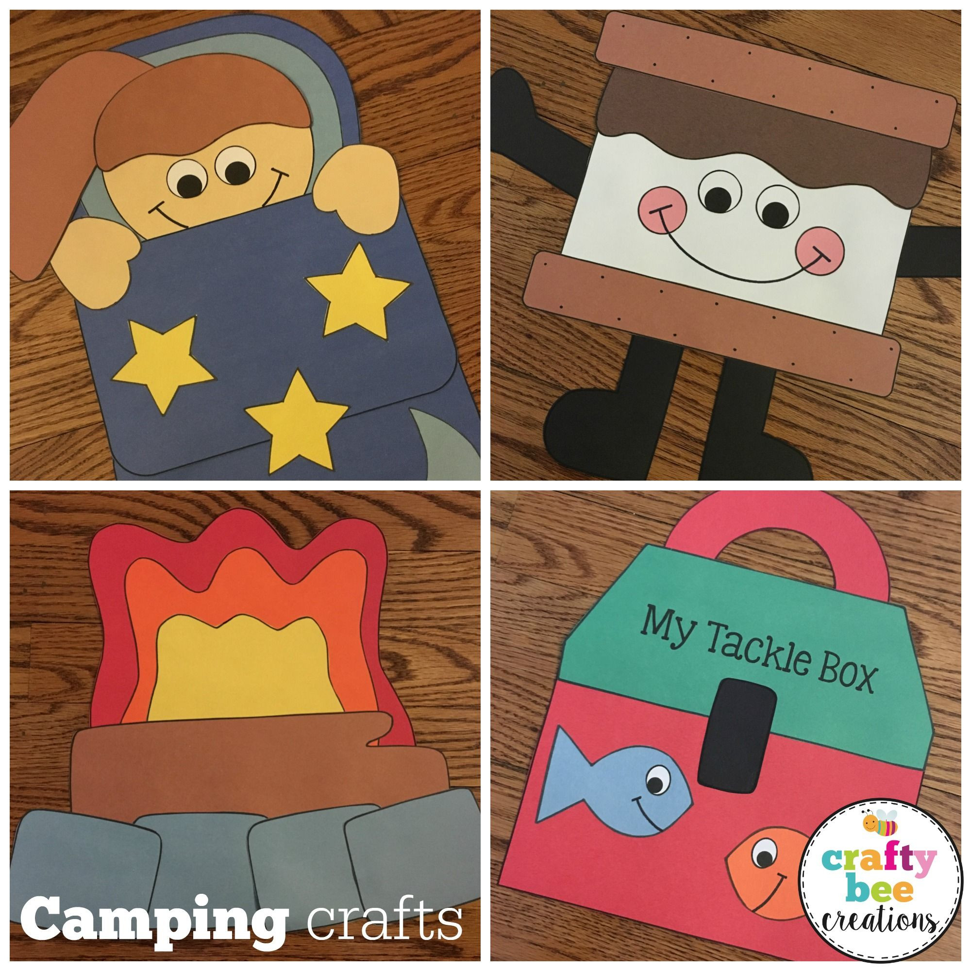 Preschool Camping Art Projects
 Pin by Tammy Asare on camping for preschoolers