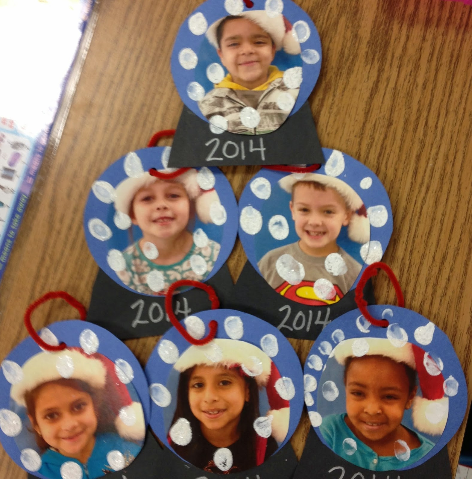 Preschool Christmas Ornament Craft Ideas
 S O L Train Moments That Count in the Classroom Fun
