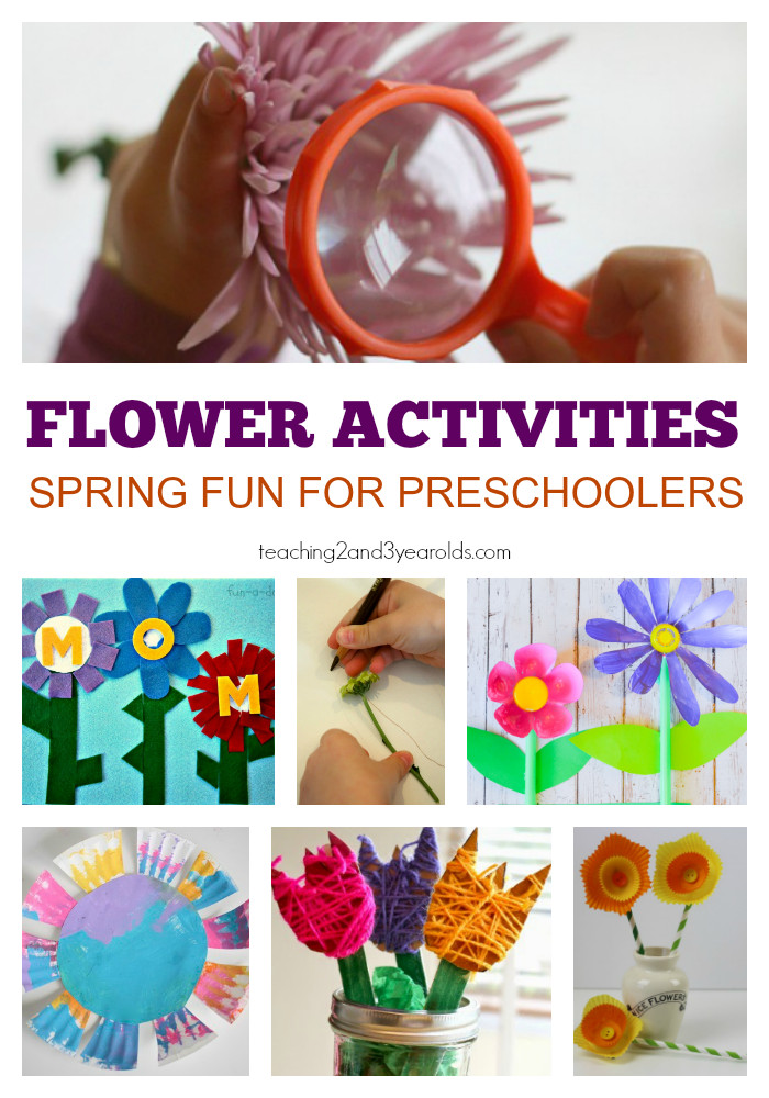 Preschool Spring Art Activities
 Fun Preschool Spring Activities Using Flowers