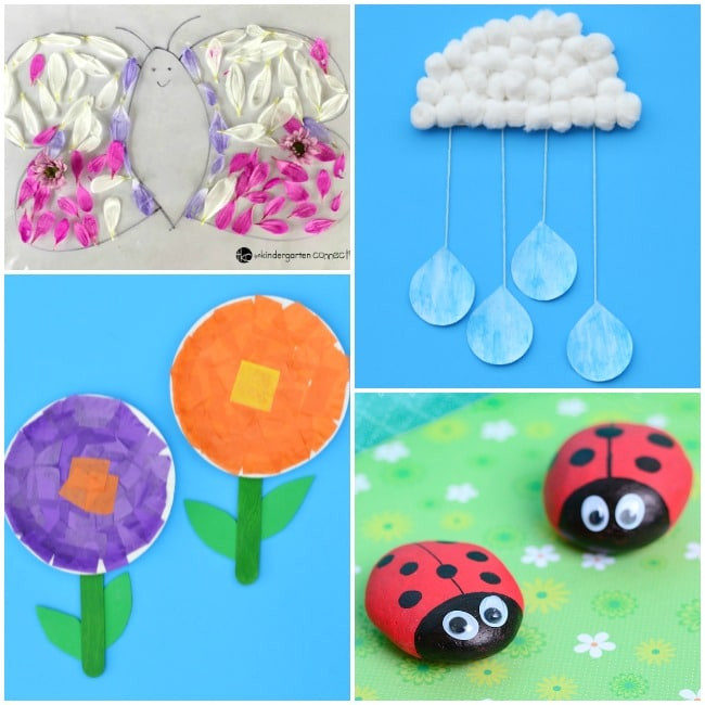 Preschool Spring Art Activities
 50 Spring Crafts and Activities for Kids