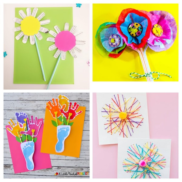 Preschool Spring Art Activities
 30 Quick & Easy Spring Crafts for Kids The Joy of Sharing