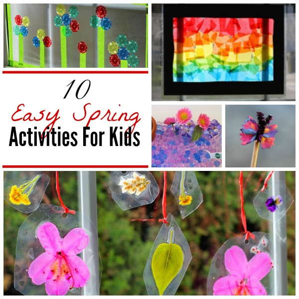 Preschool Spring Art Activities
 10 Easy Spring Crafts & Activities for Kids Where