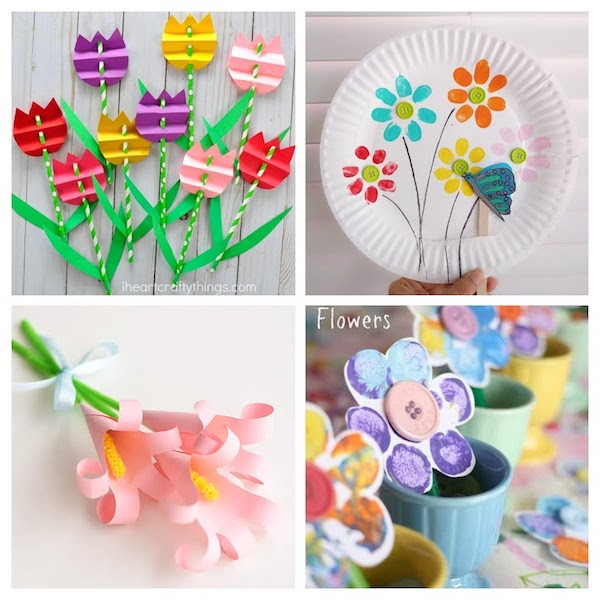 Preschool Spring Crafts Ideas
 30 Quick & Easy Spring Crafts for Kids The Joy of Sharing