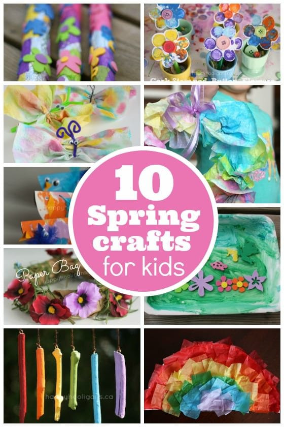 Preschool Spring Crafts Ideas
 10 Easy Spring Crafts for Toddlers and Preschoolers