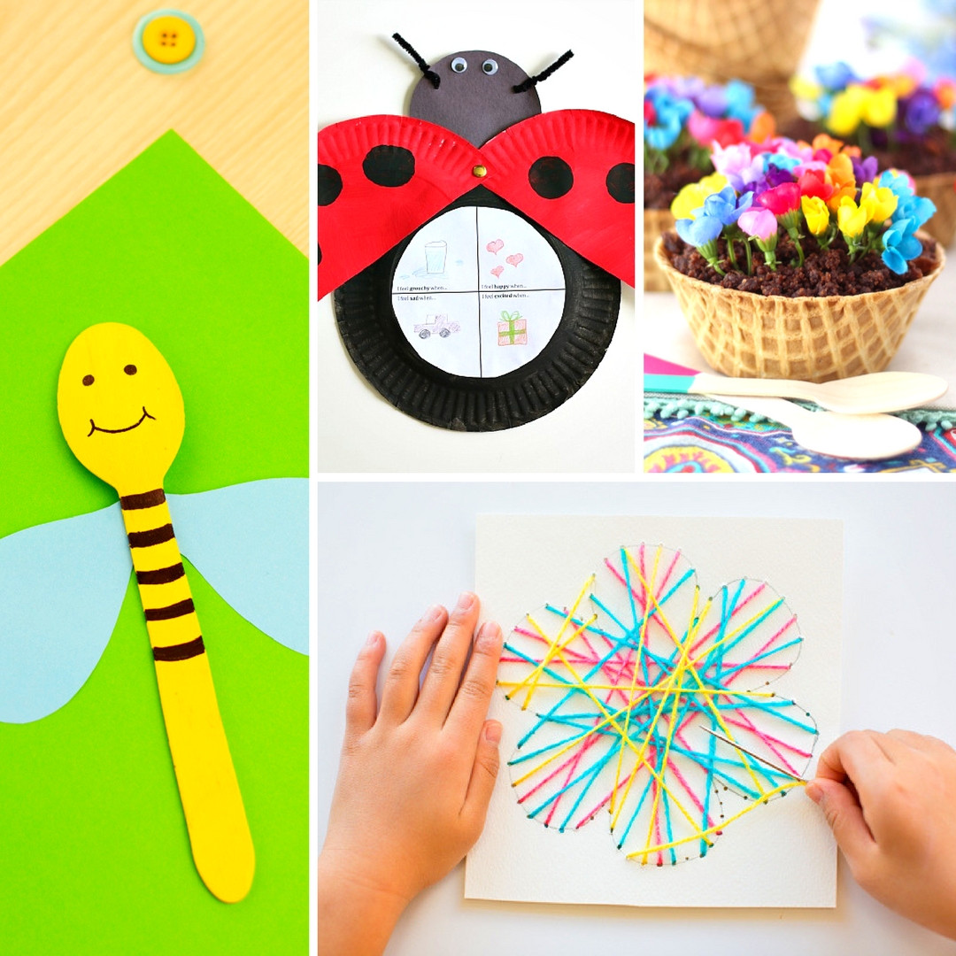 Preschool Springtime Crafts
 20 Fun and Adorable Spring Crafts for Kids Mum In The