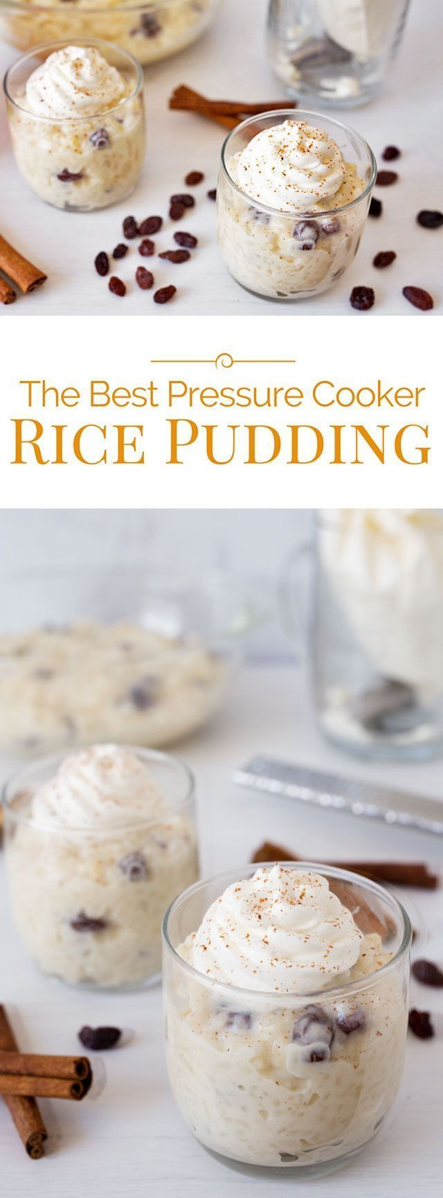 Pressure Cooker Desserts Recipes
 The Best Pressure Cooker Instant Pot Rice Pudding Recipe