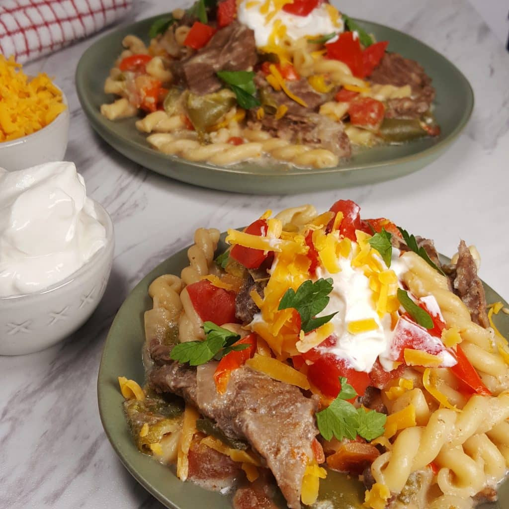 Pressure Cooker Fajitas
 Tex Mex Instant Pot Steak Fajitas Pasta