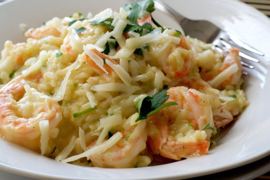 Pressure Cooker Shrimp Risotto
 Asiago Shrimp Risotto seafoodrecipes