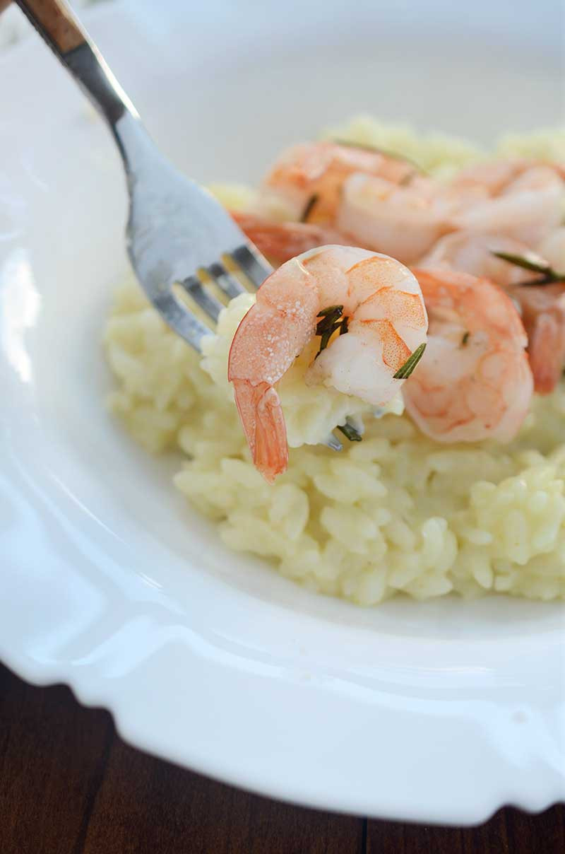 Pressure Cooker Shrimp Risotto
 Pressure Cooker Risotto and Roasted Rosemary Shrimp Life