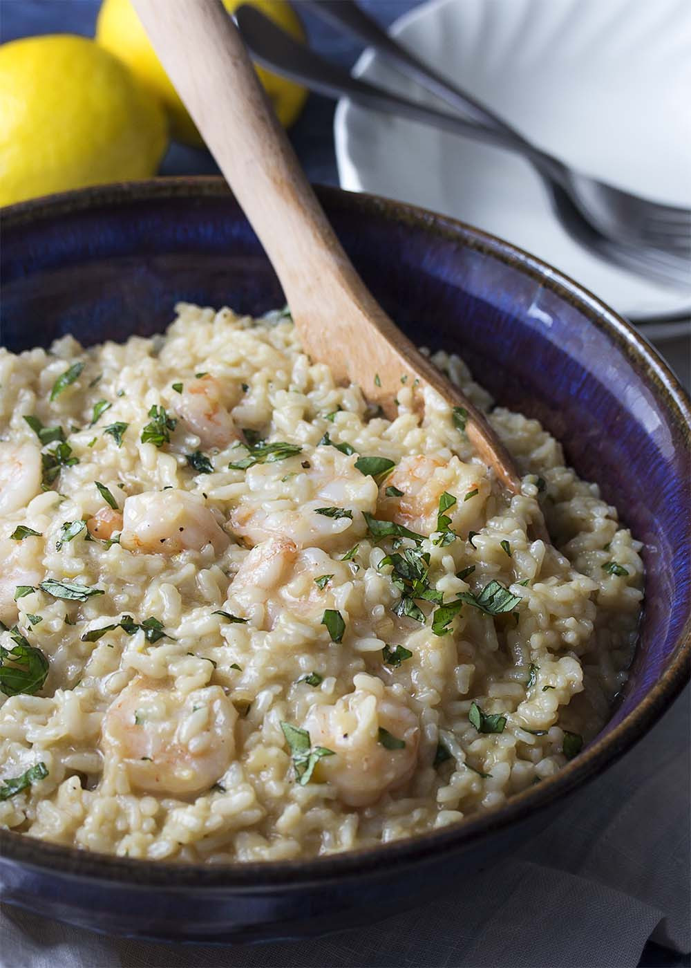 Pressure Cooker Shrimp Risotto
 Creamy Lemony Pressure Cooker Shrimp Risotto Just a