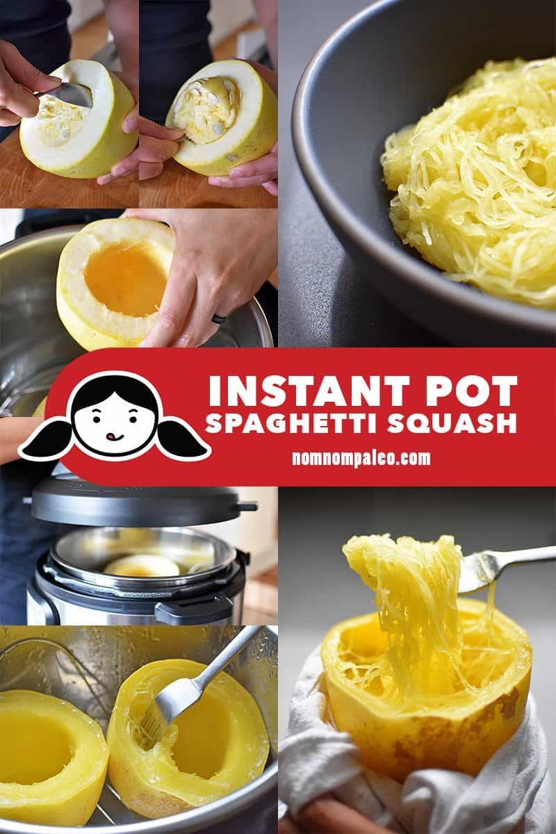 Pressure Cooking Spaghetti Squash
 Instant Pot Pressure Cooker Spaghetti Squash Nom Nom