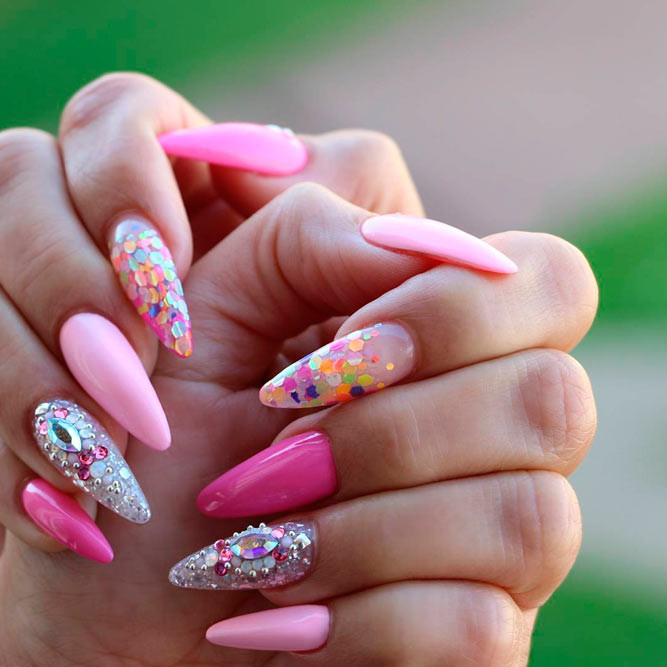 Pretty Acrylic Nails
 Lovely and Cute Acrylic Nails