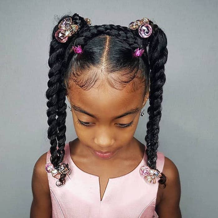 Pretty Little Girl Braided Hairstyles
 1001 ideas for beautiful and easy little girl hairstyles