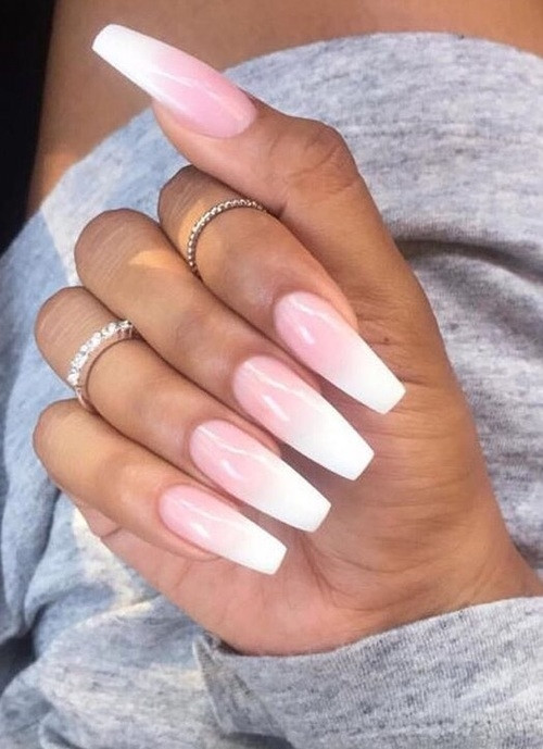 Pretty Long Nails
 Pretty Pink Nail Art Ideas For 2017 Reny styles