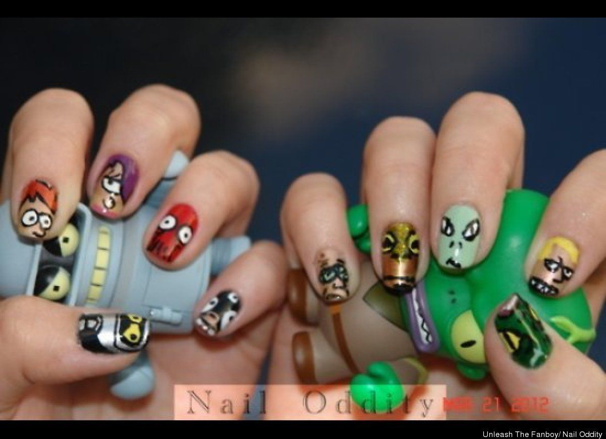 Pretty Nails Comedy
 28 Awesome edy Nail Art Designs PHOTOS