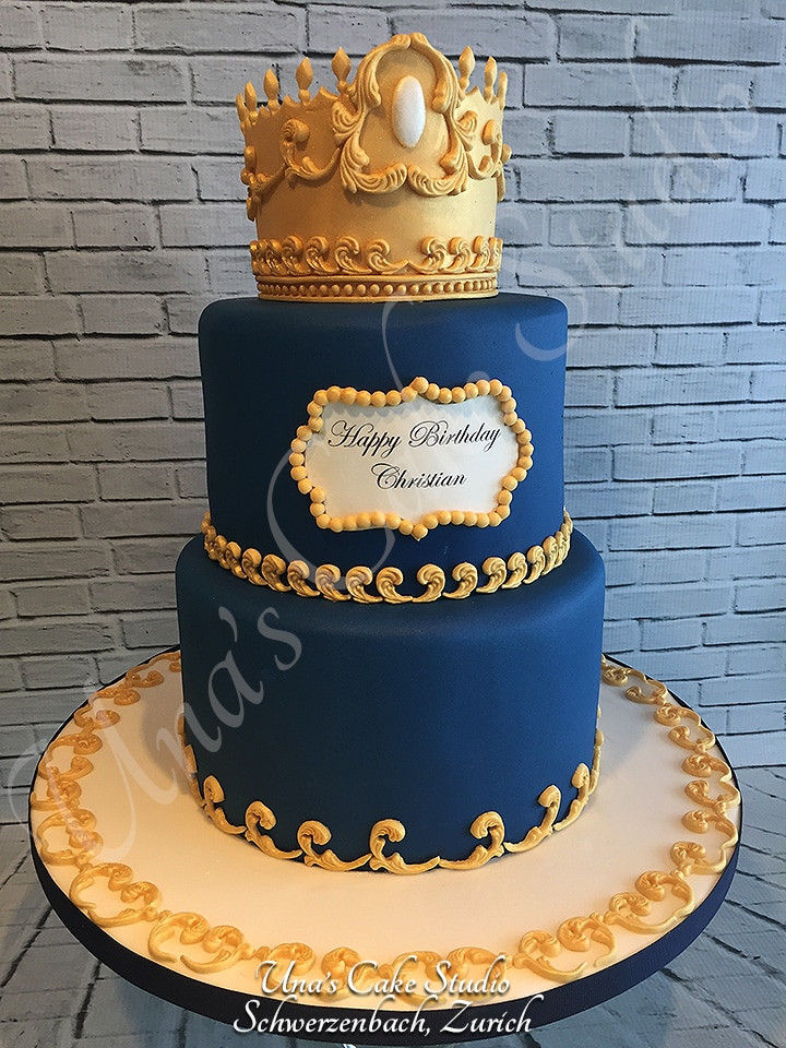 Prince Birthday Cake
 Custom Birthday Cakes for all ages Una s Cake Studio