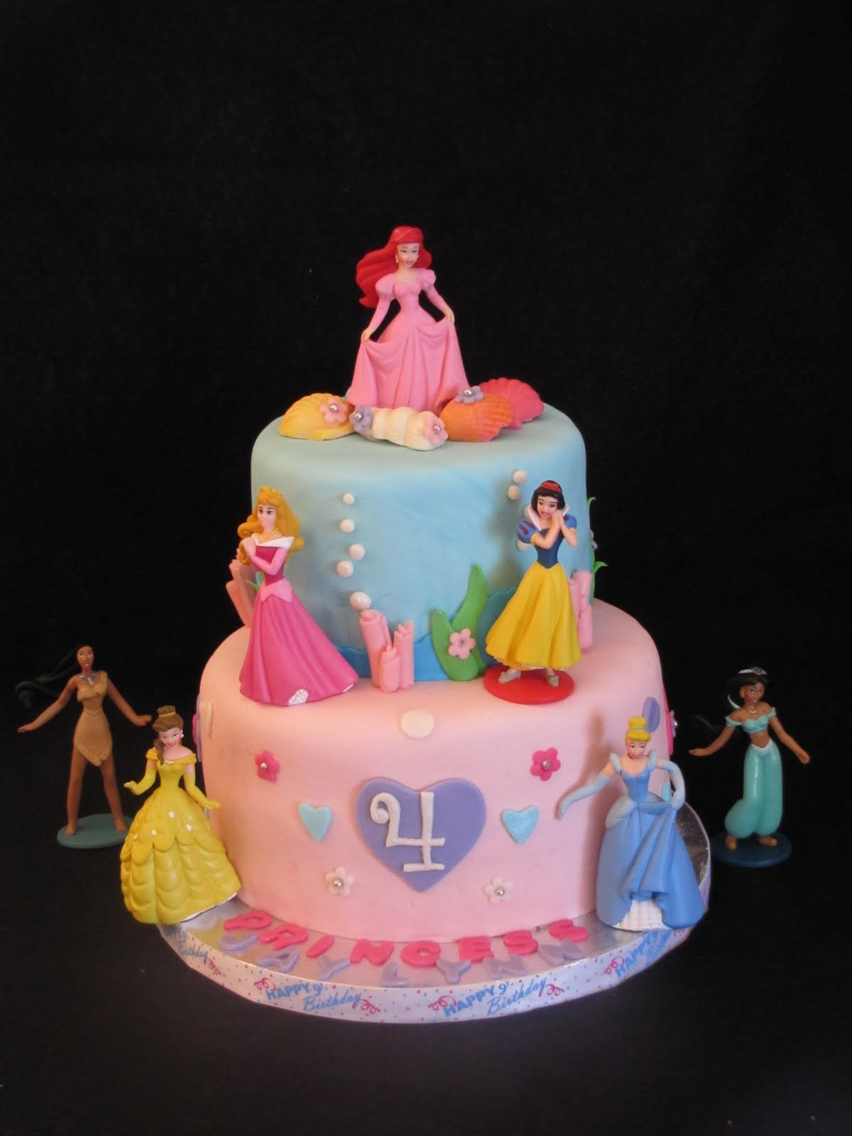 Princess Birthday Cake Ideas
 Best 25 Disney princess birthday cakes ideas on Pinterest