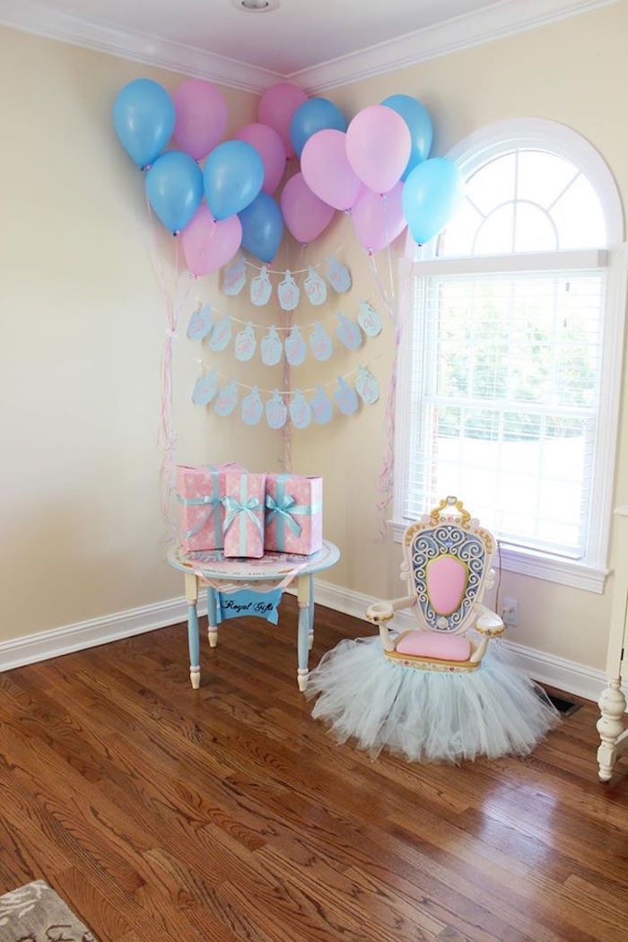 Princess Birthday Party Decoration Ideas
 Kara s Party Ideas Princess Pink Cinderella Birthday Party