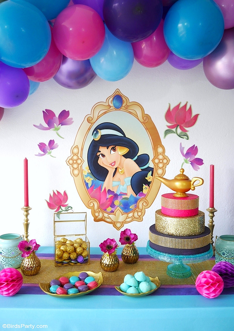 Princess Birthday Party Decoration Ideas
 Princess Jasmine Birthday Party Ideas Party Ideas