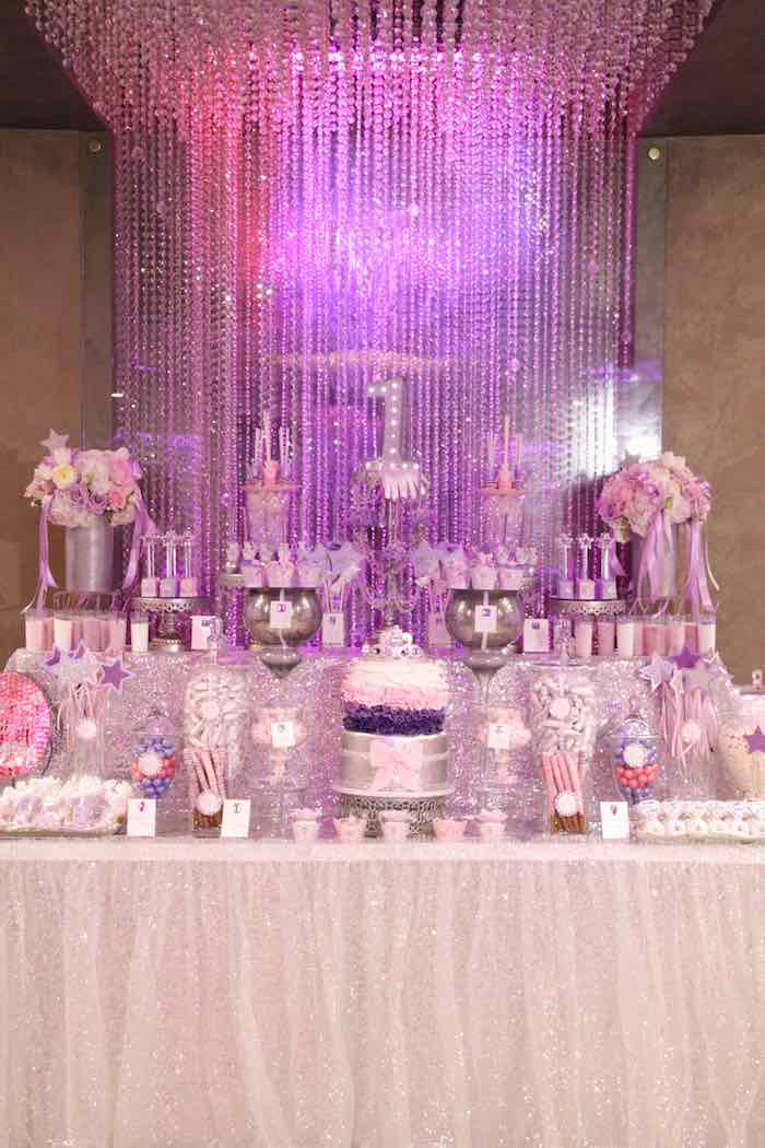 Princess Birthday Party Decoration Ideas
 Kara s Party Ideas Glamorous Princess Themed Birthday Party