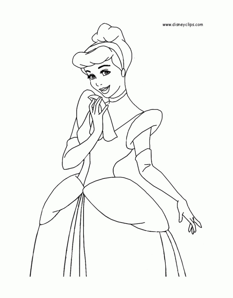 Princess Coloring Pages For Girls
 Get This Cinderella Princess Coloring Pages for Girls