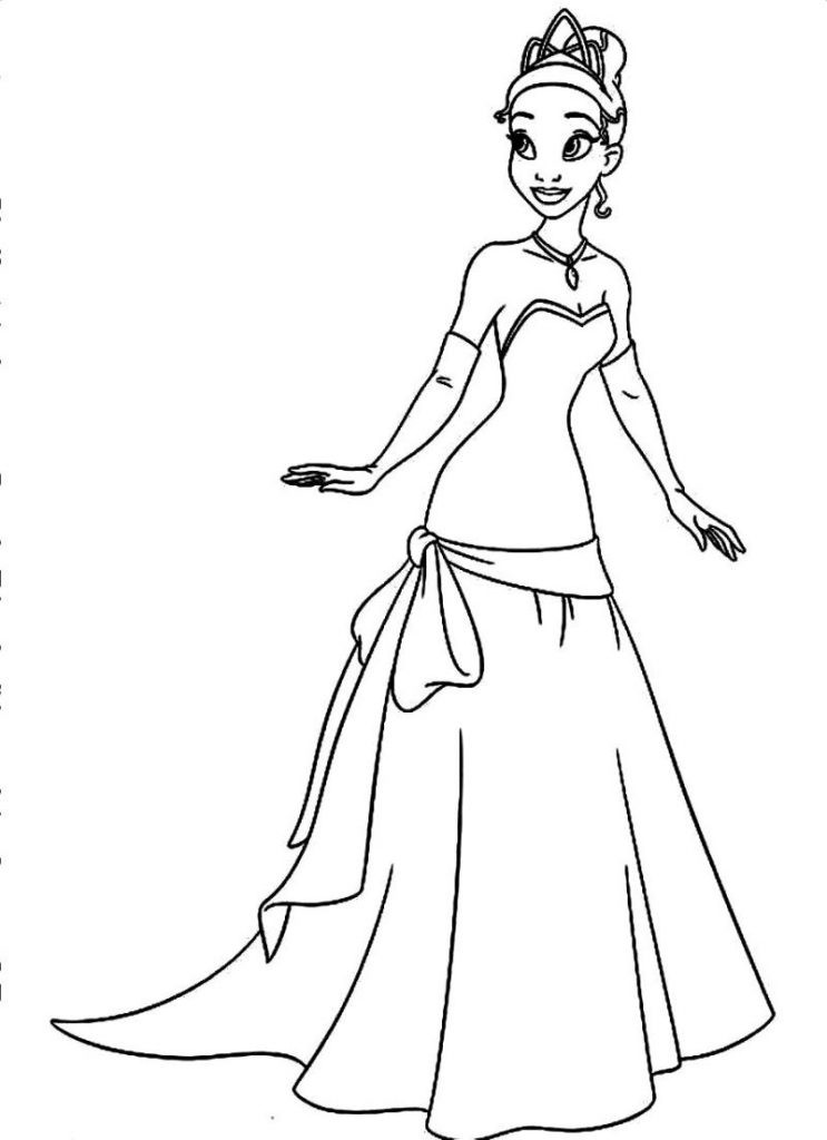 Princess Coloring Pages For Girls
 Top 10 Disney Princess Coloring Sheets For Little Girls