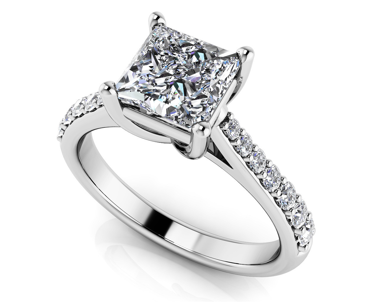 Princess Cut Wedding Ring
 Dazzling Princess Cut Engagement Ring Roco s Jewelry