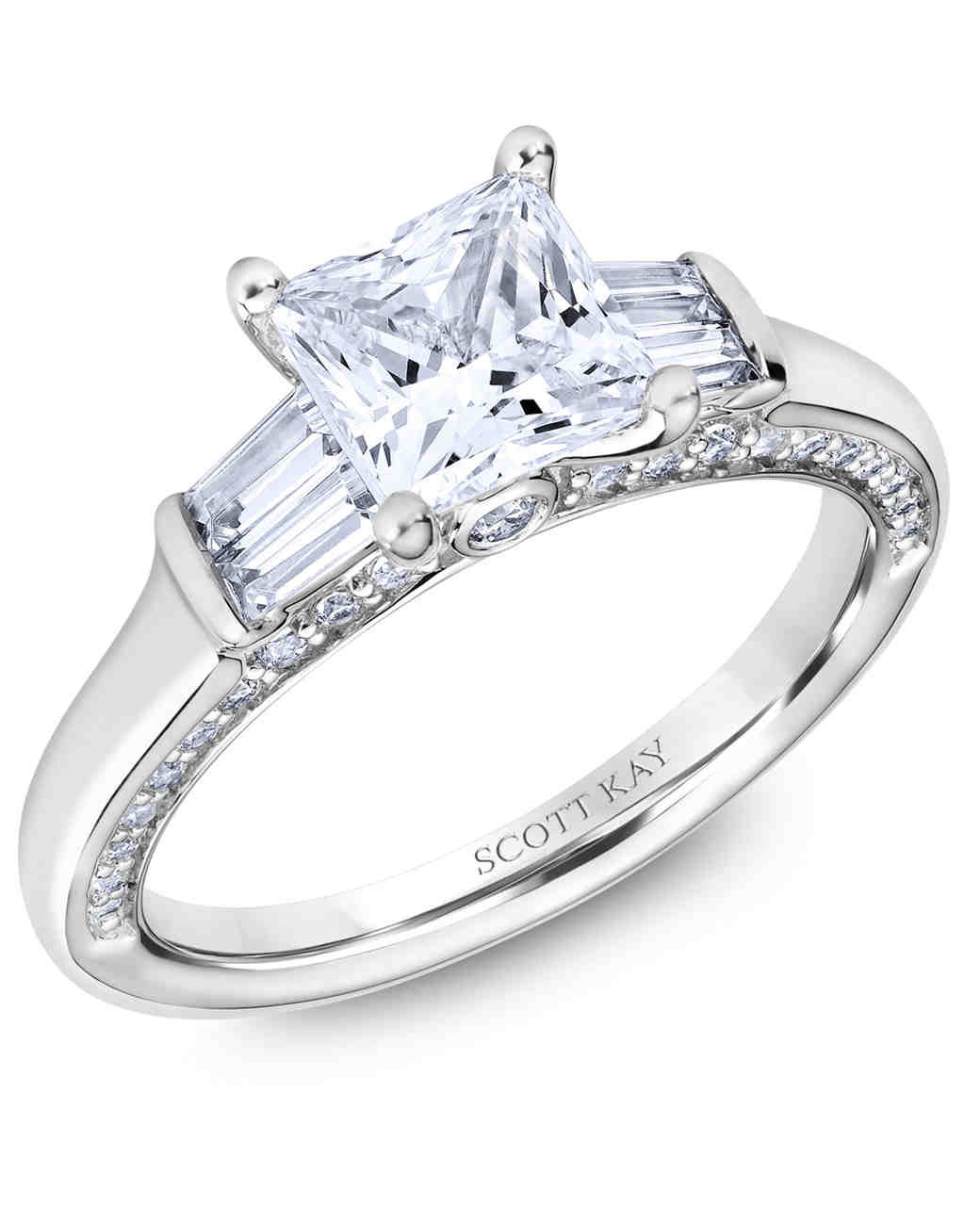 Princess Cut Wedding Ring
 30 Princess Cut Diamond Engagement Rings We Love