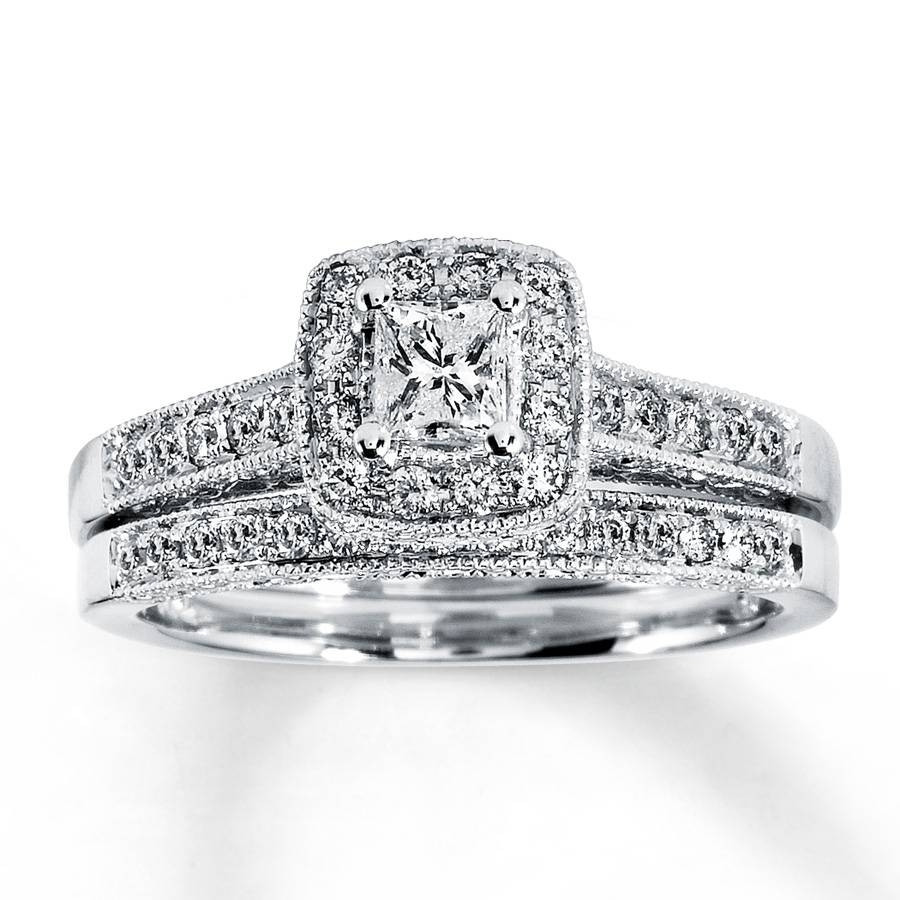 Princess Cut Wedding Ring Sets
 2019 Popular Princess Cut Diamond Wedding Rings Sets