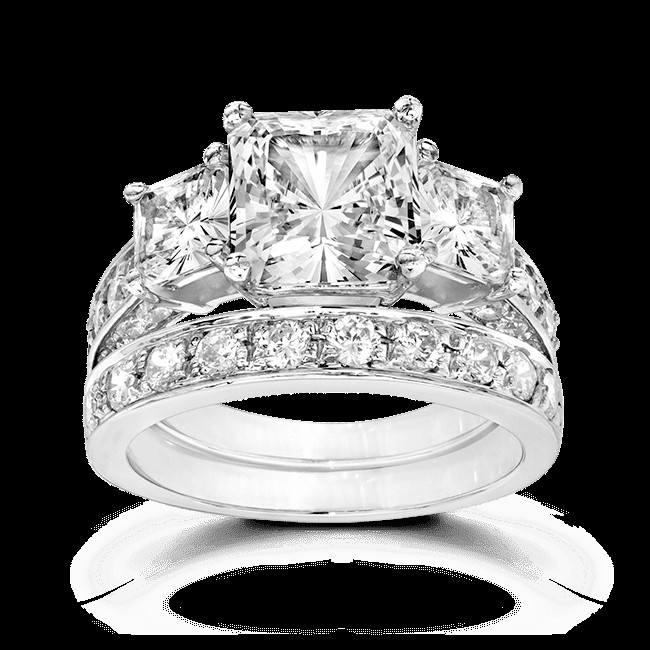 Princess Cut Wedding Ring Sets
 Cubic Zirconia Rings