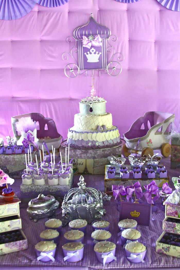 Princess Sofia Birthday Party Ideas
 Kara s Party Ideas Purple Princess Sofia the First