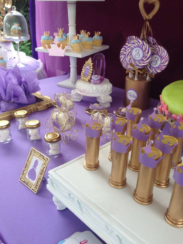 Princess Sofia Birthday Party Ideas
 Sofia the First birthday party favors See more party