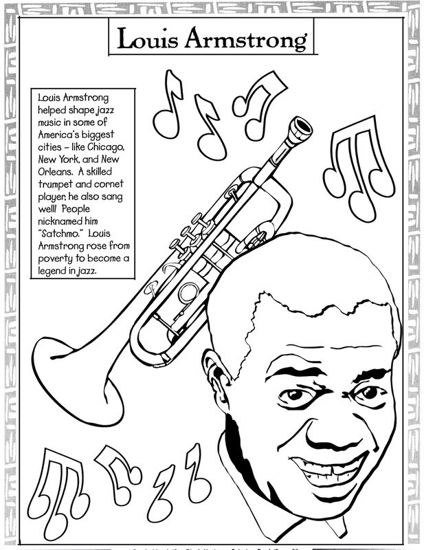 Printable Black History Coloring Pages
 14 coloring pages of black history month Print Color Craft