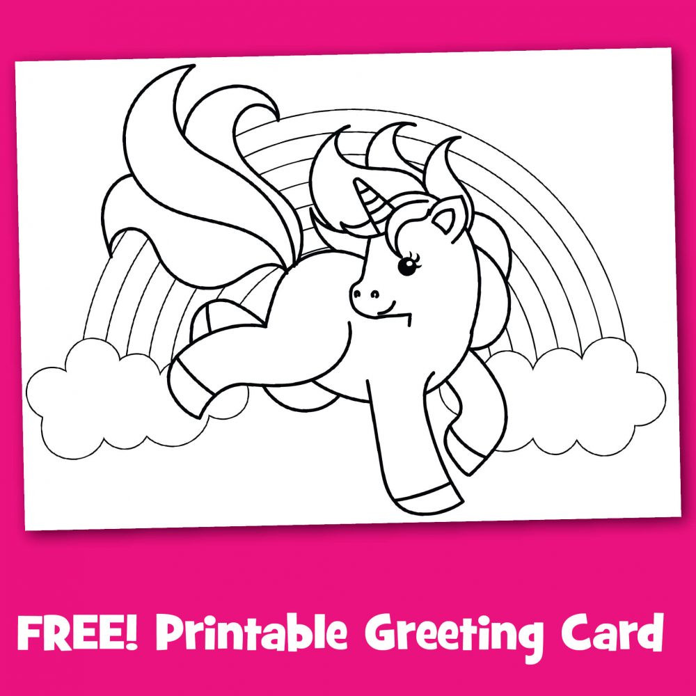Printable Coloring Birthday Cards
 Printable Birthday Cards To Color For Friends