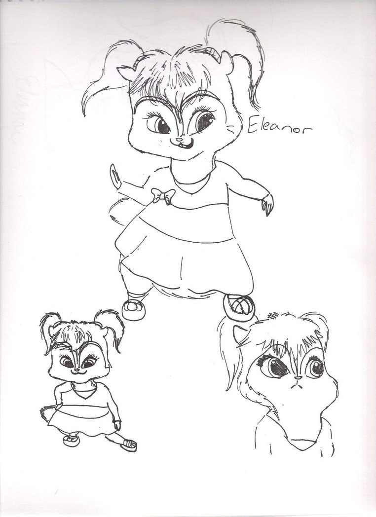 Printable Coloring For Kids
 Free Printable Chipettes Coloring Pages For Kids