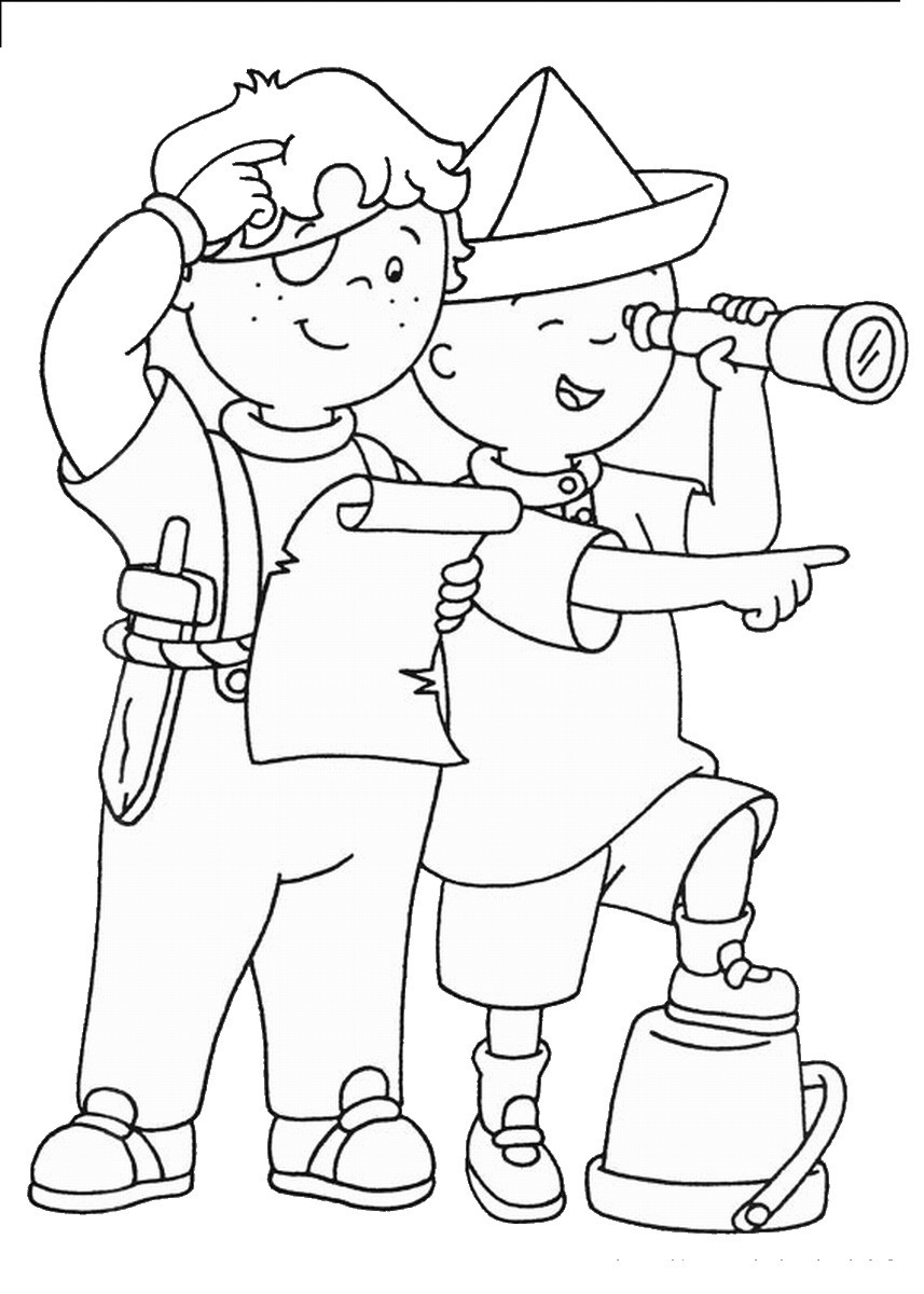 Printable Coloring For Kids
 Caillou Coloring Pages Best Coloring Pages For Kids