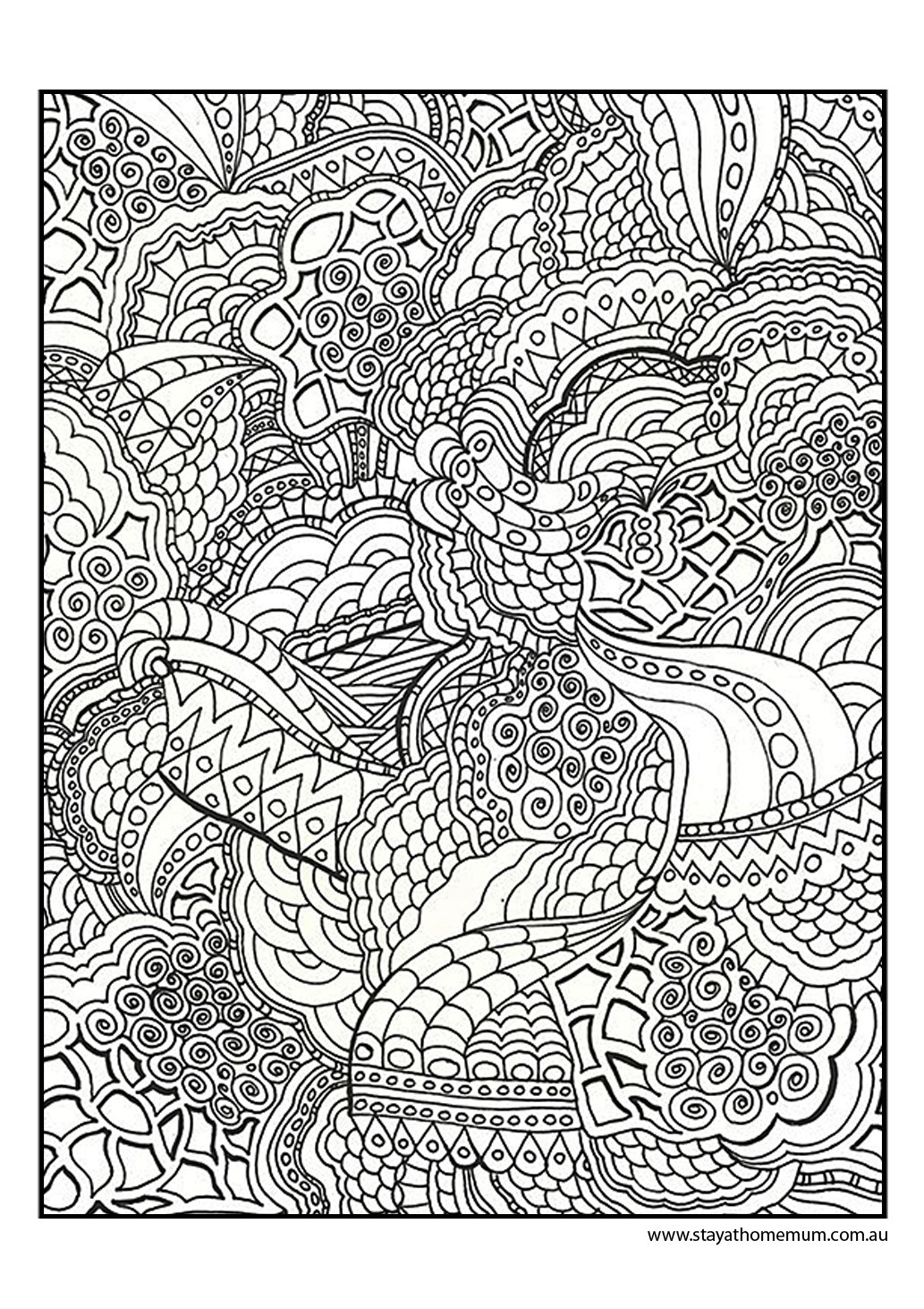 Printable Coloring Pages For Adults
 Printable Colouring Pages for Kids and Adults