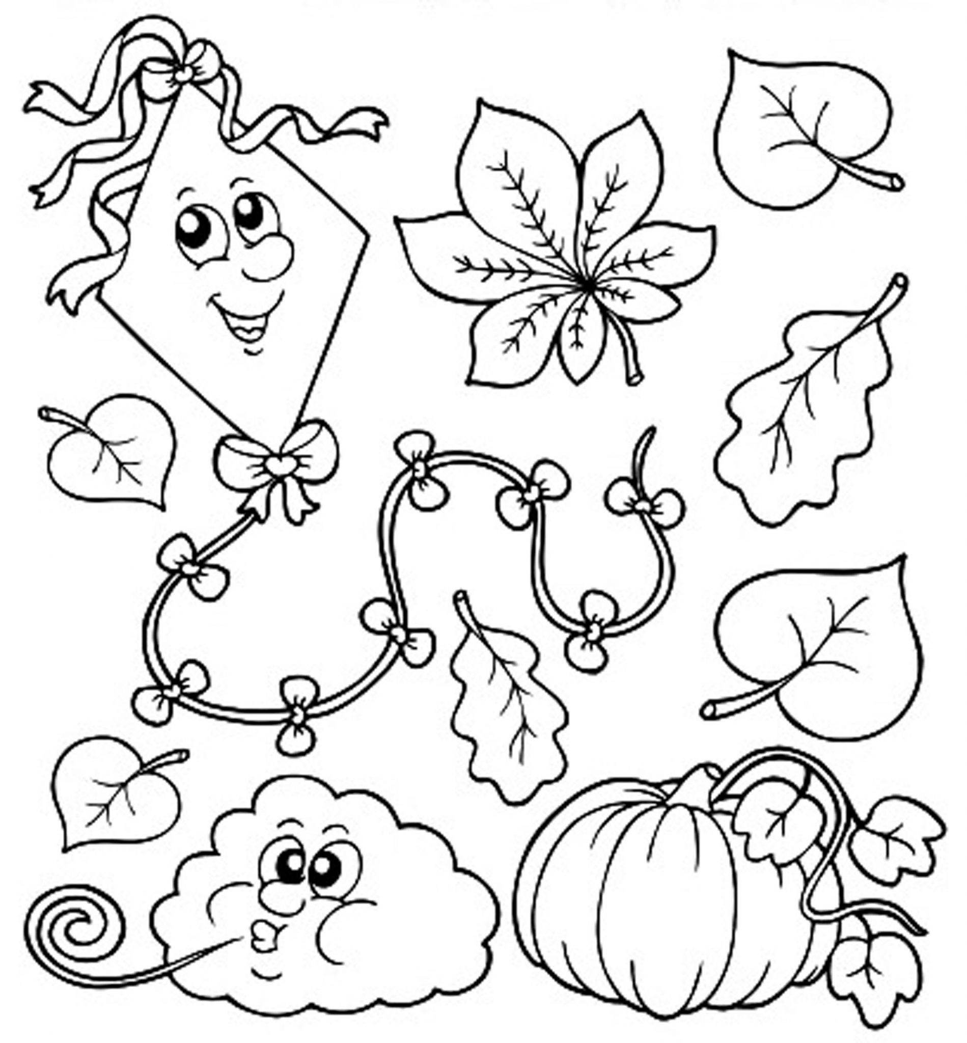 Printable Fall Coloring Pages
 Print & Download Fall Coloring Pages & Benefit of