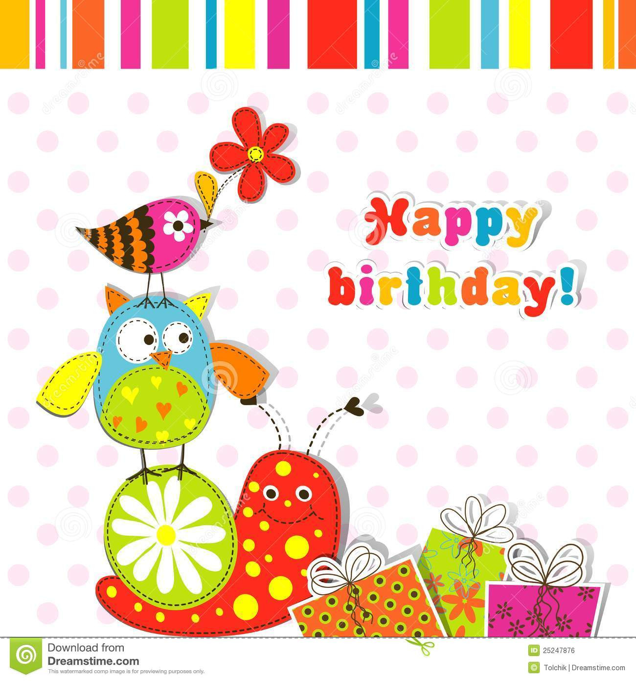 Printable Happy Birthday Card
 Birthday Card Template