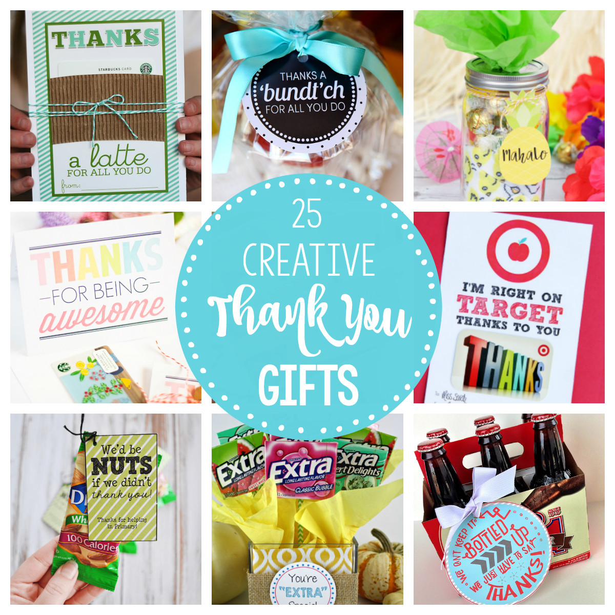 Professional Thank You Gift Ideas
 25 Creative & Unique Thank You Gifts – Fun Squared